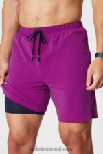 Fabletics beringela 420HR3170 aquele curto (alinhado) 139 homens