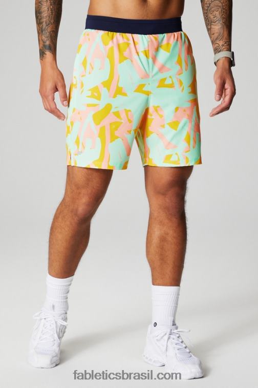 Fabletics blobs orgânicos de beijo de pêssego 420HR3132 o fundamental curto ii (alinhado) 134 homens - Image 4