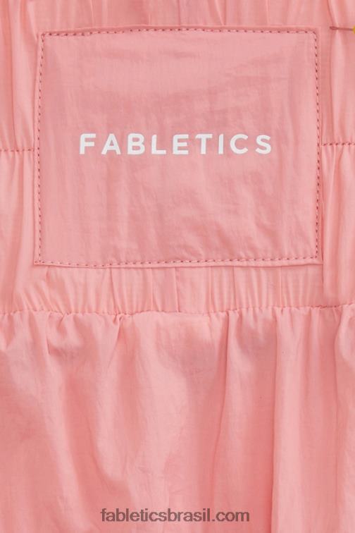 Fabletics blush vermelho/prata reflexivo 420HR7 calça de náilon de cintura ultra alta mulheres - Image 7