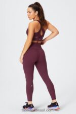 Fabletics Borgonha 420HR1338 sutiã esportivo antiderrapante 90 mulheres - Image 4