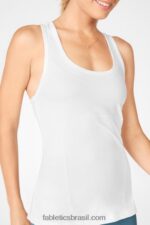 Fabletics branco 420HR2300 tanque nadador fênix mulheres - Image 2