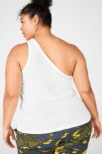 Fabletics branco 420HR2421 esme um tanque de ombro mulheres - Image 3
