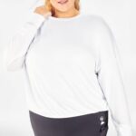 Fabletics branco 420HR2432 pulôver de luxo mulheres