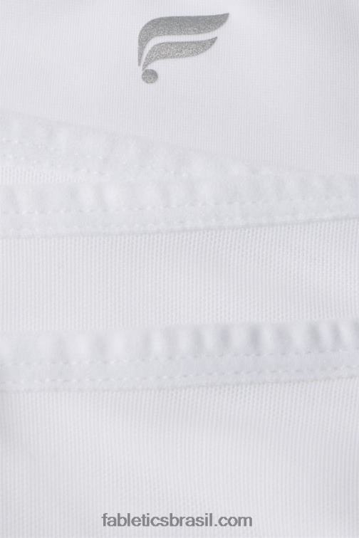 Fabletics branco clássico 420HR1381 sutiã esportivo trinity de alto impacto 98 mulheres - Image 6