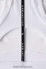 Fabletics branco clássico 420HR1393 sutiã esportivo de alto impacto belle racerback mulheres - Image 5