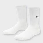 Fabletics branco clássico 420HR2967 a meia da tripulação todos os dias mulheres