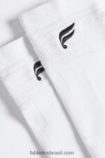 Fabletics branco clássico 420HR2979 a meia de desempenho mulheres - Image 3