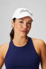 Fabletics branco clássico 420HR3009 o chapéu do pai mulheres - Image 4
