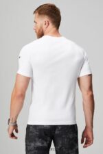 Fabletics branco clássico 420HR3465 o tee do dia de treinamento 175 homens - Image 2