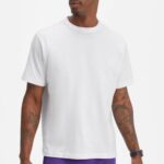 Fabletics branco clássico 420HR3528 a camiseta r&r homens