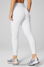 Fabletics branco clássico 420HR870 legging franzida de cintura ultra alta pureluxe mulheres - Image 3