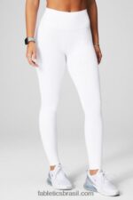 Fabletics branco clássico 420HR969 define legging cintura alta powerhold 73 mulheres - Image 2