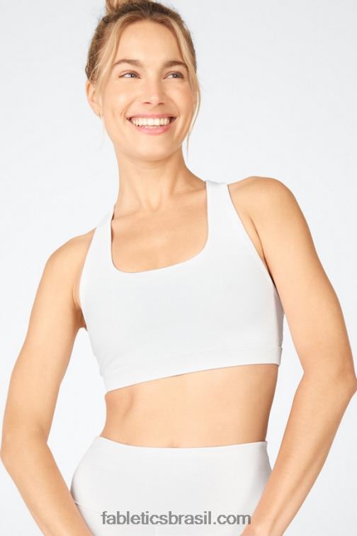 Fabletics branco/gota de limão/sorvete de laranja 420HR1804 boost sutiã esportivo de médio impacto 124 mulheres - Image 2