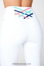Fabletics branco/multi 420HR864 boost powerhold cintura alta 7/8 legging 63 mulheres - Image 2