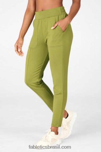 Fabletics branco/shorewood/nuvem rosa 420HR189 jogger gemma mulheres