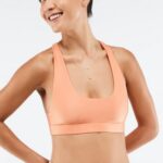 Fabletics brilho de damasco fresco 420HR1641 sutiã esportivo de baixo impacto yesi shine mulheres