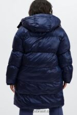 Fabletics brilho profundo de cobalto 420HR2805 adeline shine oversized puffer longo mulheres - Image 2