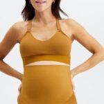 Fabletics bronze escuro 420HR1602 sutiã de amamentação mulheres