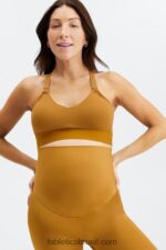 Fabletics bronze escuro 420HR1602 sutiã de amamentação mulheres