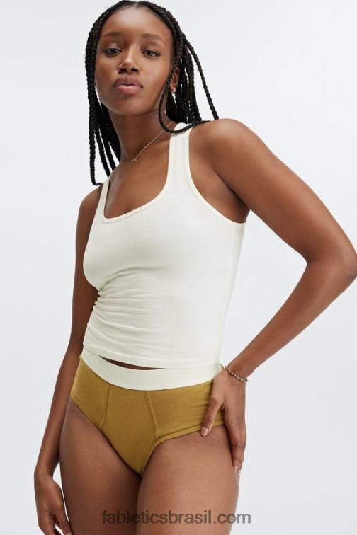 fabletics_bronze_escuro_420hr2867_calcinha_cintura_alta_24_7_mulheres.jpg Fabletics bronze escuro 420HR2867 Calcinha cintura alta 24-7 mulheres - Image 1