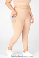 Fabletics café velho 420HR780 capri cintura alta powerhold on-the-go 47 mulheres