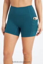 Fabletics cal açucarada/hyper turf 420HR366 trinity motion365 cintura média 5'' curto mulheres