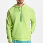 Fabletics cal desbotada 420HR3662 o moletom com capuz leve homens