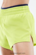 Fabletics cal selvagem/abismo 420HR280 respirar cintura média correr curto mulheres - Image 2
