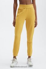 Fabletics cal selvagem/abismo 420HR55 calça de moletom slim ecologicamente correta mulheres