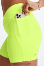 Fabletics calêndula/floral new wave 420HR316 oasis pureluxe hw crossover 6'' curto mulheres - Image 3