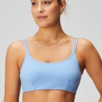 Fabletics campainha 420HR1519 sutiã cruzado nas costas de baixo impacto mulheres