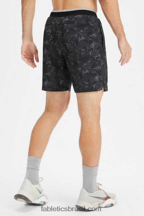Fabletics camuflado preto nueue 420HR3197 o fundamental curto ii 145 homens - Image 2