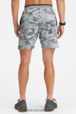 Fabletics camuflagem cinza sombra 420HR3226 o fundamental curto ii (alinhado) 150 homens - Image 4