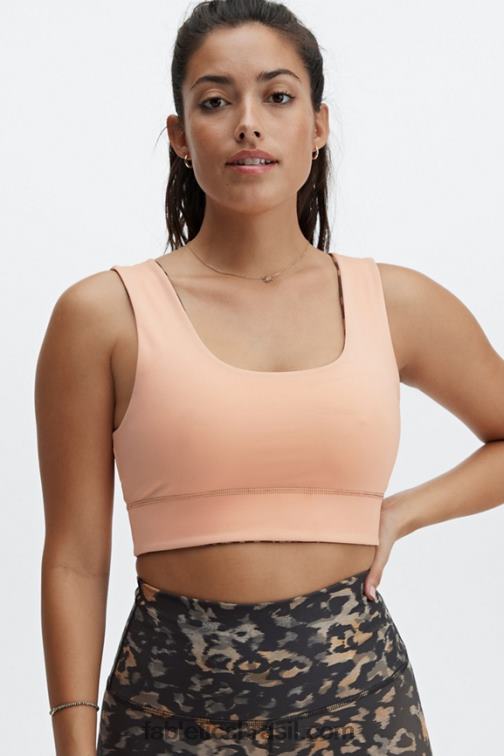 Fabletics camuflagem selvagem/gaia 420HR1866 sutiã esportivo reversível de impacto médio harlow mulheres - Image 2