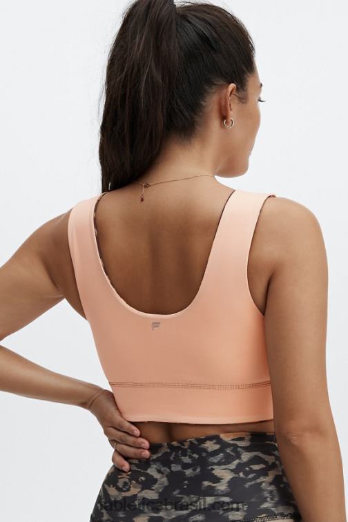 Fabletics camuflagem selvagem/gaia 420HR1866 sutiã esportivo reversível de impacto médio harlow mulheres - Image 5