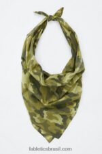 Fabletics camuflagem verde-oliva desbotada 420HR3031 bandana mulheres - Image 2