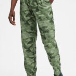 Fabletics camuflagem verde tática 420HR3077 a calça fundamental homens