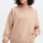 Fabletics carvalho 420HR2518 moletom eco go-to pocket mulheres