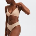 Fabletics carvalho 420HR2838 cueca clássica de toque fino mulheres