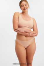 Fabletics carvalho 420HR2850 tanga de toque fino mulheres