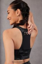 Fabletics carvão camuflado 420HR1742 sutiã esportivo de médio impacto em movimento 112 mulheres - Image 2
