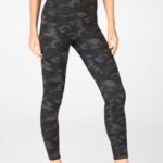 Fabletics carvão camuflado/folha 420HR868 boost powerhold cintura alta 7/8 legging 63 mulheres