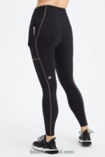Fabletics casca de salgueiro/preta 420HR1090 legging utilitária trinity motion365+ hw mulheres
