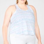 Fabletics cascata 420HR2413 tanque de jade mulheres