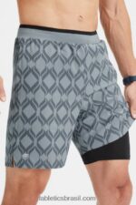 Fabletics castelo cinza sombra 420HR3151 o fundamental curto ii (alinhado) 137 homens