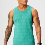 Fabletics castelo verde de miami 420HR3391 o tanque do dia de treinamento homens