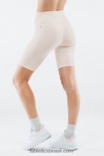 Fabletics cedro empoeirado/flor 420HR344 define powerhold cintura alta 9'' short 20 mulheres