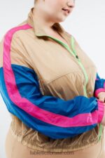 Fabletics cedro/multi 420HR2760 jaqueta de tecido payton mulheres - Image 3