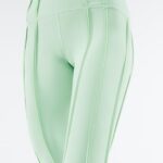 Fabletics cerceta/babosa empoeirada 420HR1269 contorno ultraluxe de cintura alta 7/8 mulheres