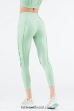 Fabletics cerceta/babosa empoeirada 420HR1269 contorno ultraluxe de cintura alta 7/8 mulheres - Image 3